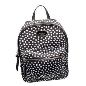 Kate Spade Outlet Women’s Wilson Road Poppy Bradley Backpack in Black & White